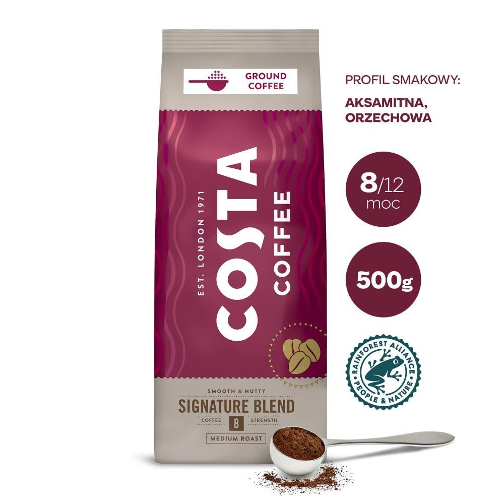 COSTA COFFEE Signature Blend Kawa palona mielona 500 g