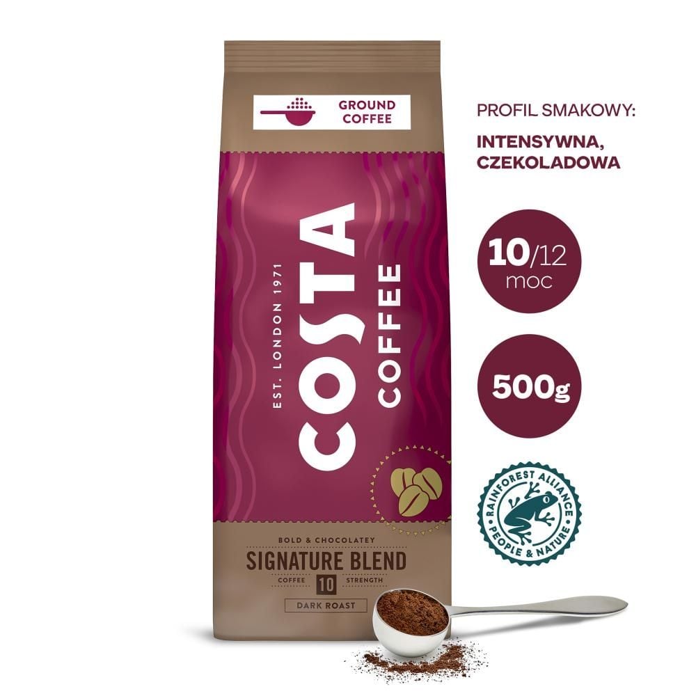 COSTA COFFEE Signature Blend Kawa palona mielona 500 g