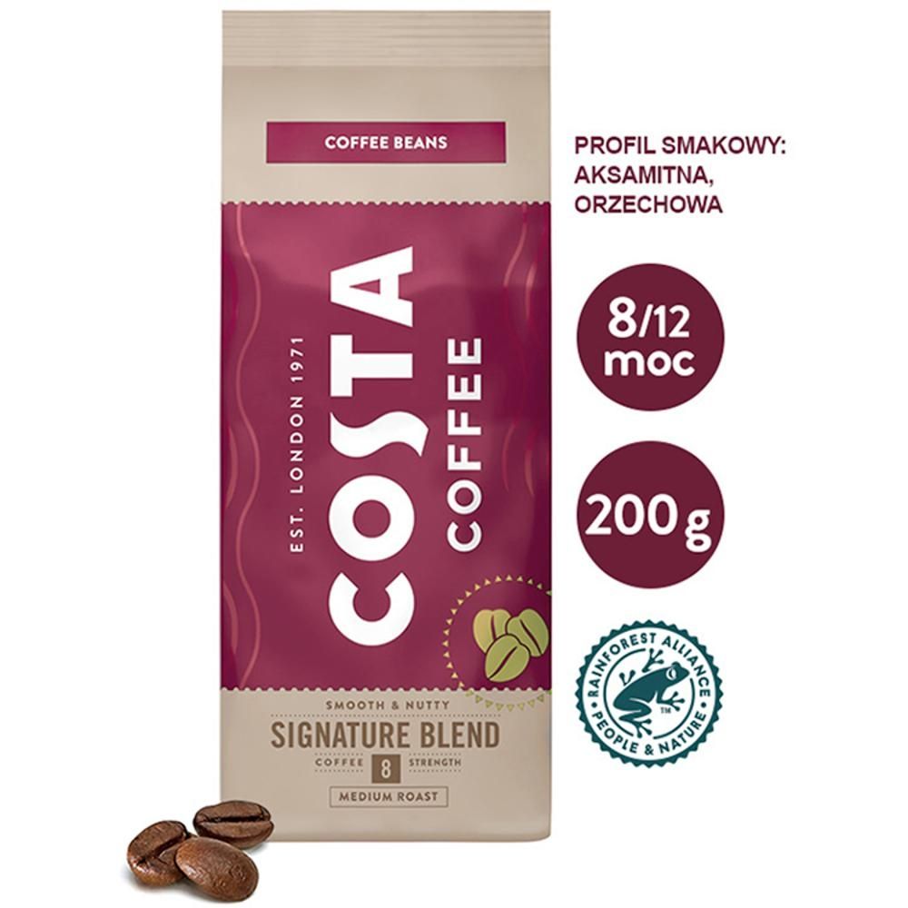 COSTA COFFEE Signature Blend Medium Roast Kawa ziarnista palona 200 g