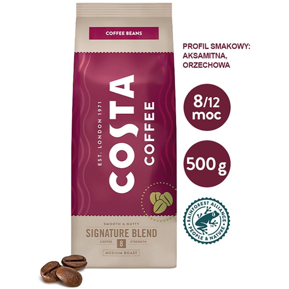 COSTA COFFEE Signature Blend Medium Roast Kawa ziarnista palona 500 g