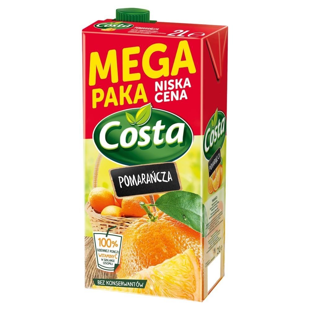 Costa Napój pomarańcza 2 l