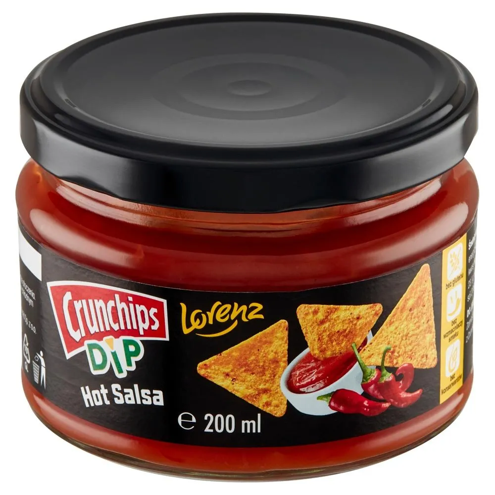 Crunchips Hot Salsa Dip 200 ml