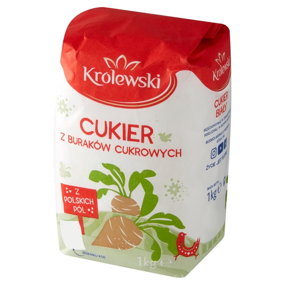 Cukier Królewski Cukier z buraków cukrowych 1 kg