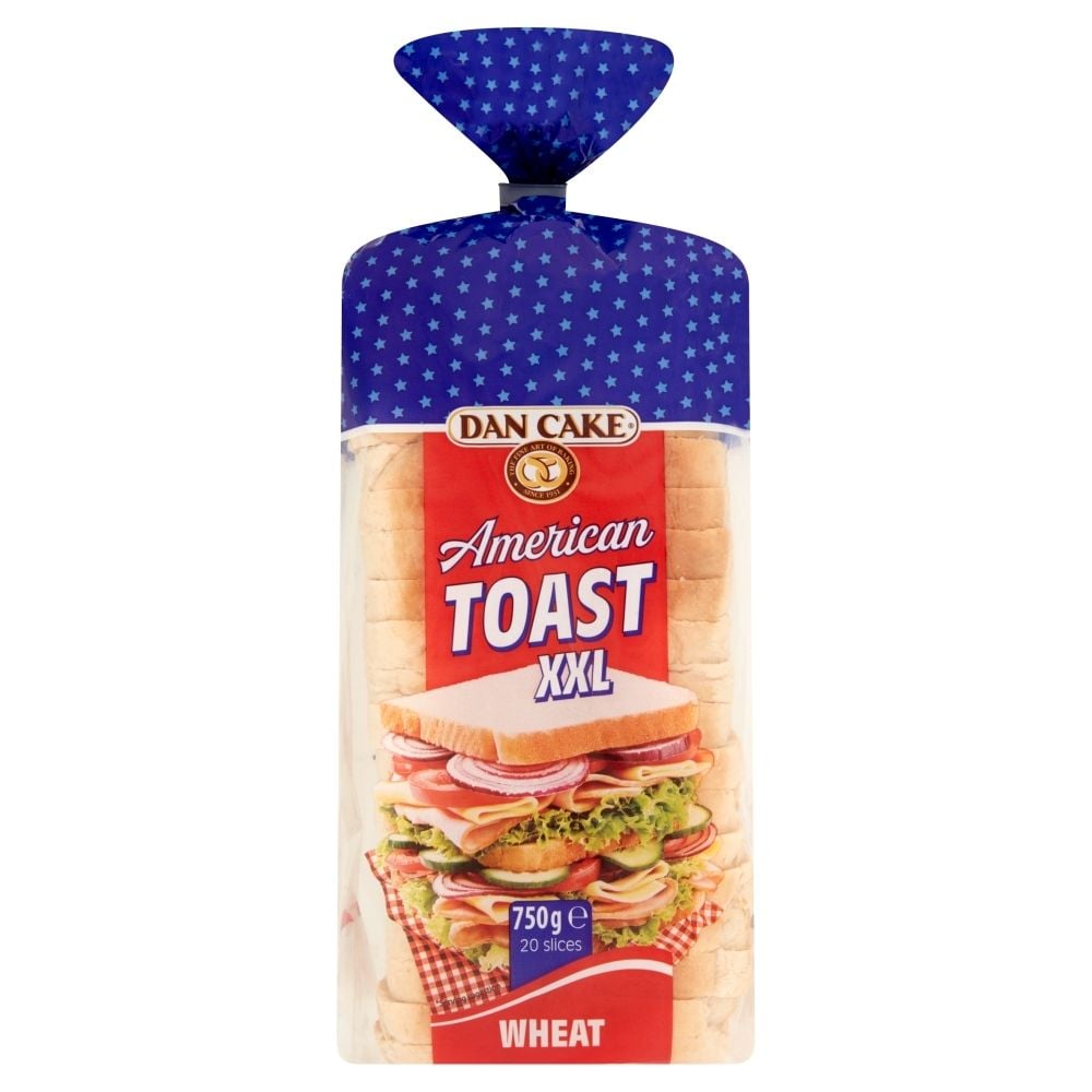 Dan Cake American Toast XXL Chleb pszenny 750 g