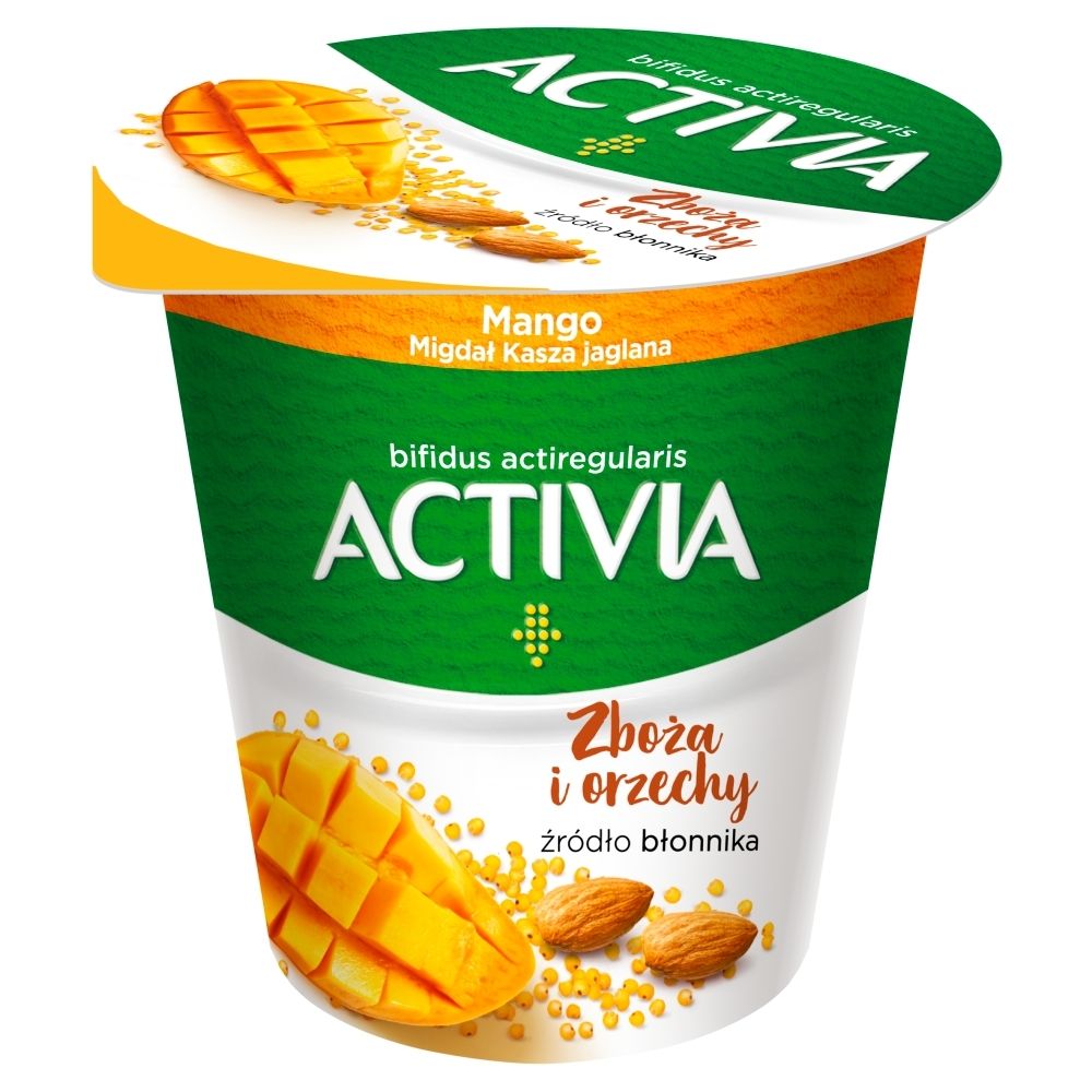 Danone Activia Jogurt Mango Migdał Kasza Jaglana 140 G Zakupy Online