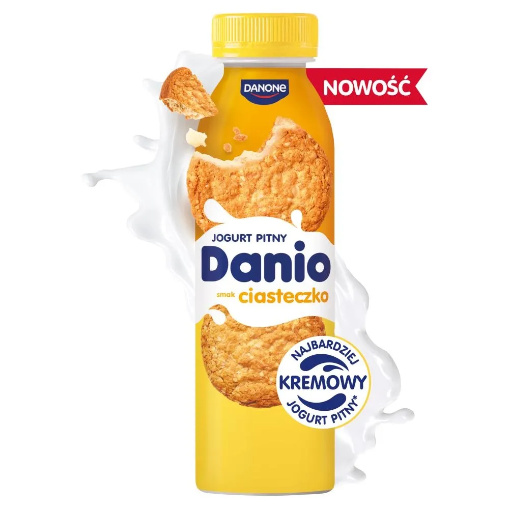 Danone Danio Jogurt pitny smak ciasteczko 270 g