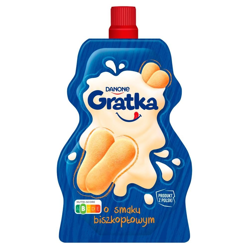 Danone Gratka Jogurt o smaku biszkoptowym 65 g