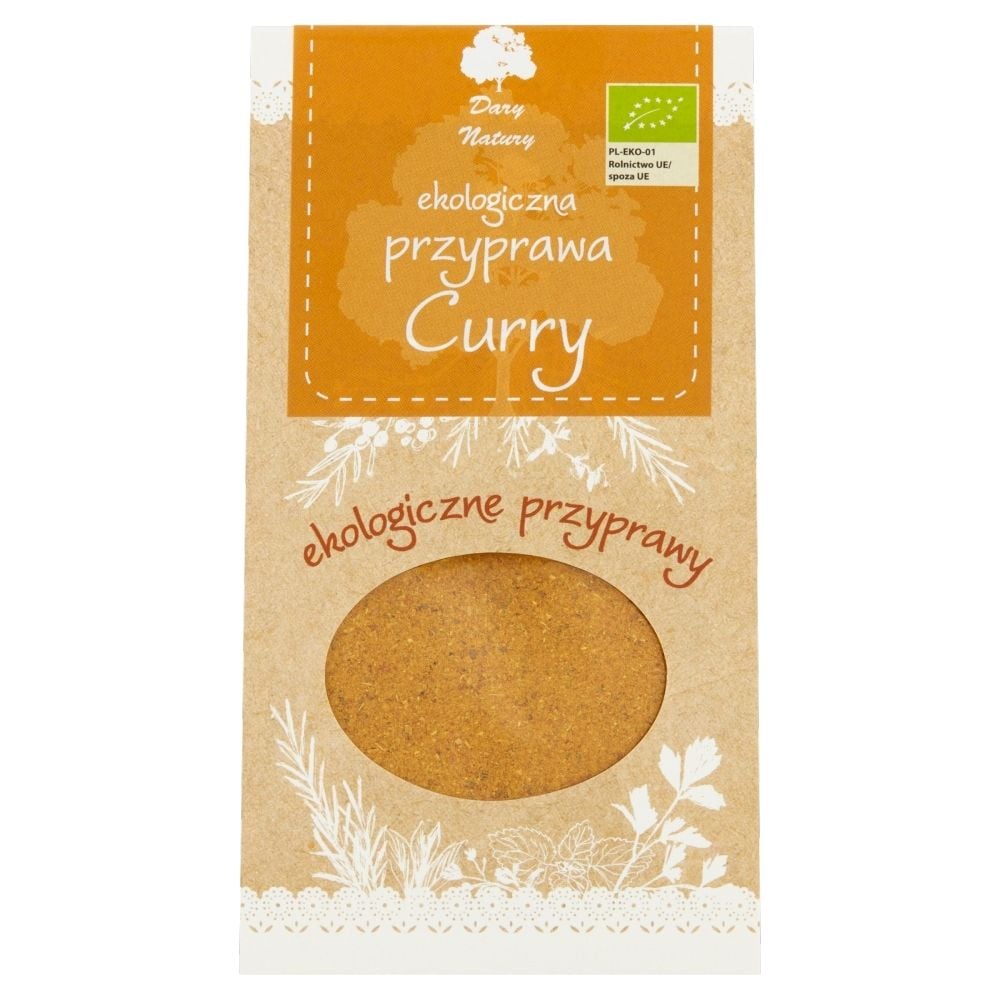 Dary Natury Ekologiczna przyprawa curry 60 g