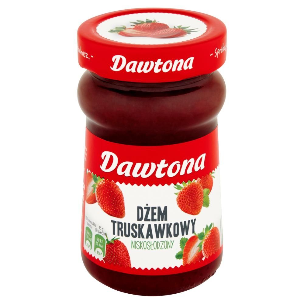 Dawtona Dżem truskawkowy niskosłodzony 280 g