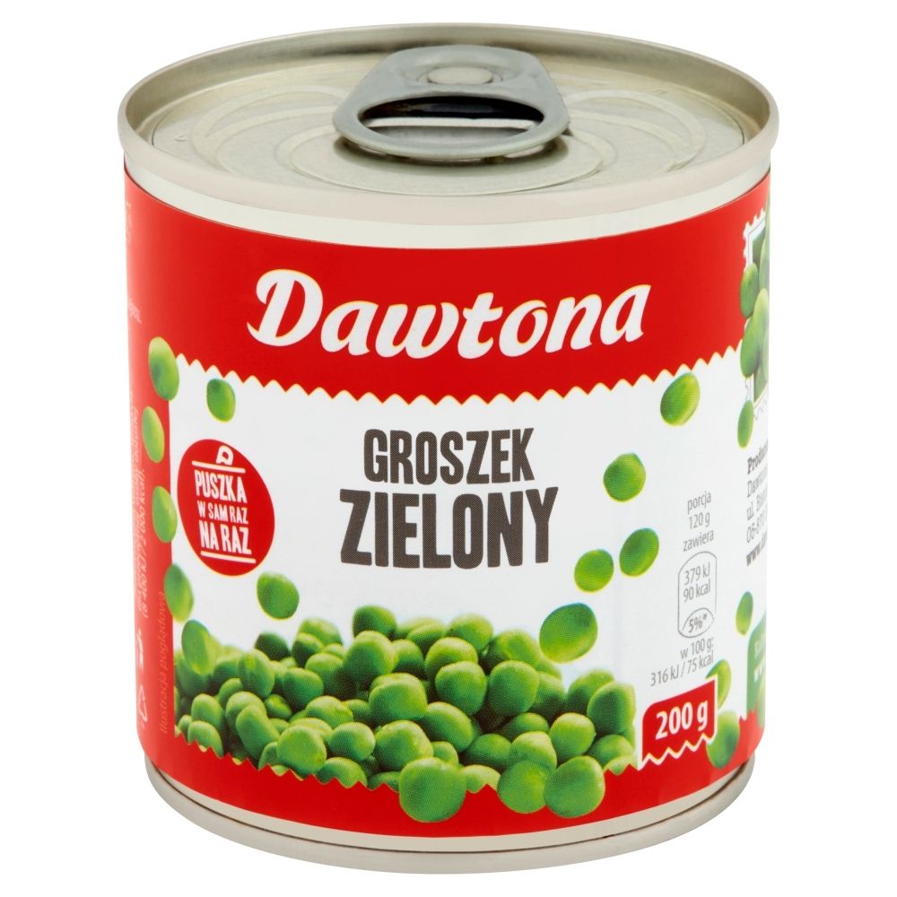 Dawtona Groszek zielony 200 g