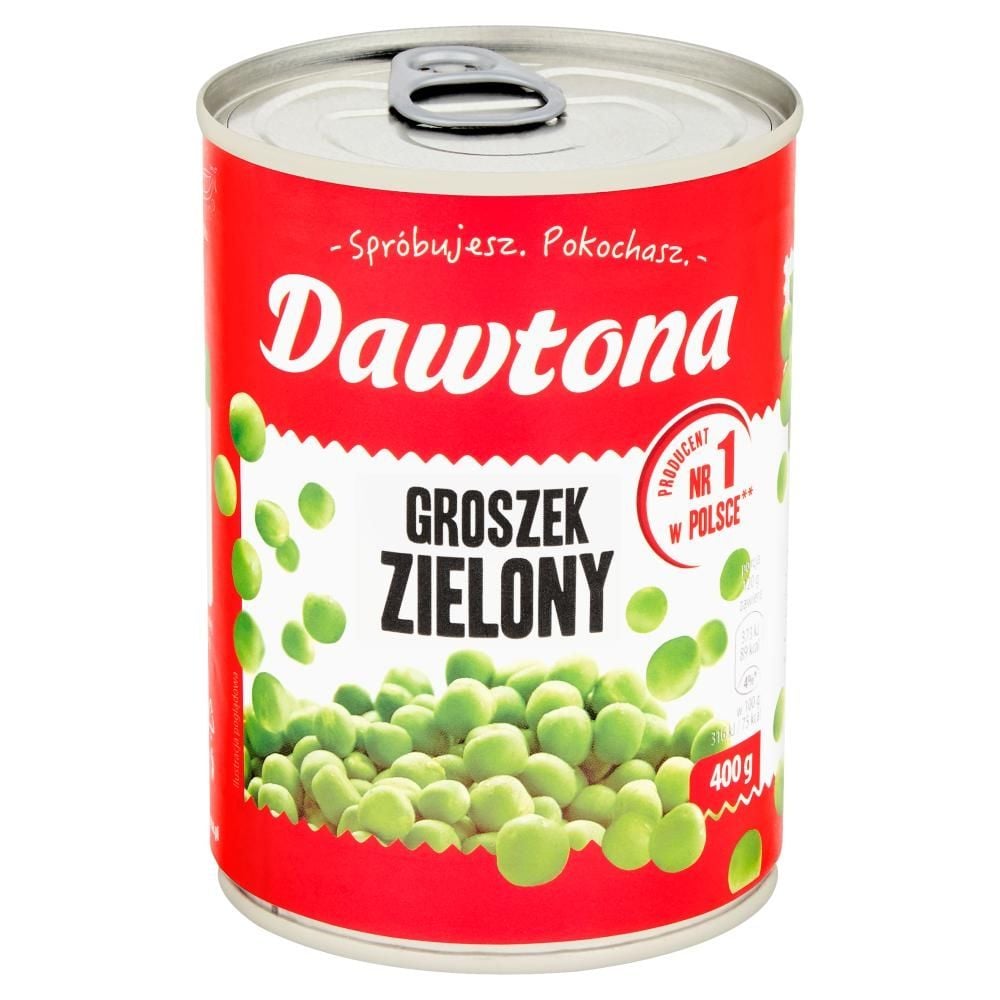 Dawtona Groszek zielony 400 g