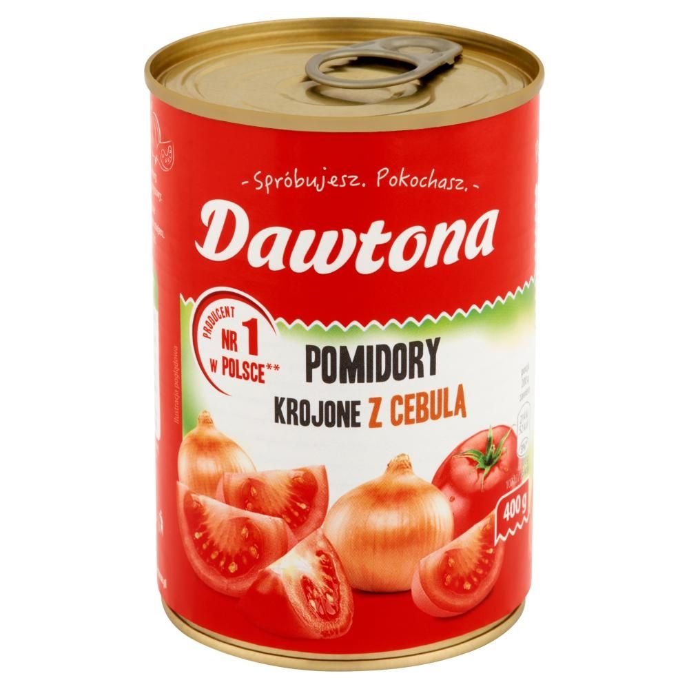 Dawtona Pomidory krojone z cebulą 400 g