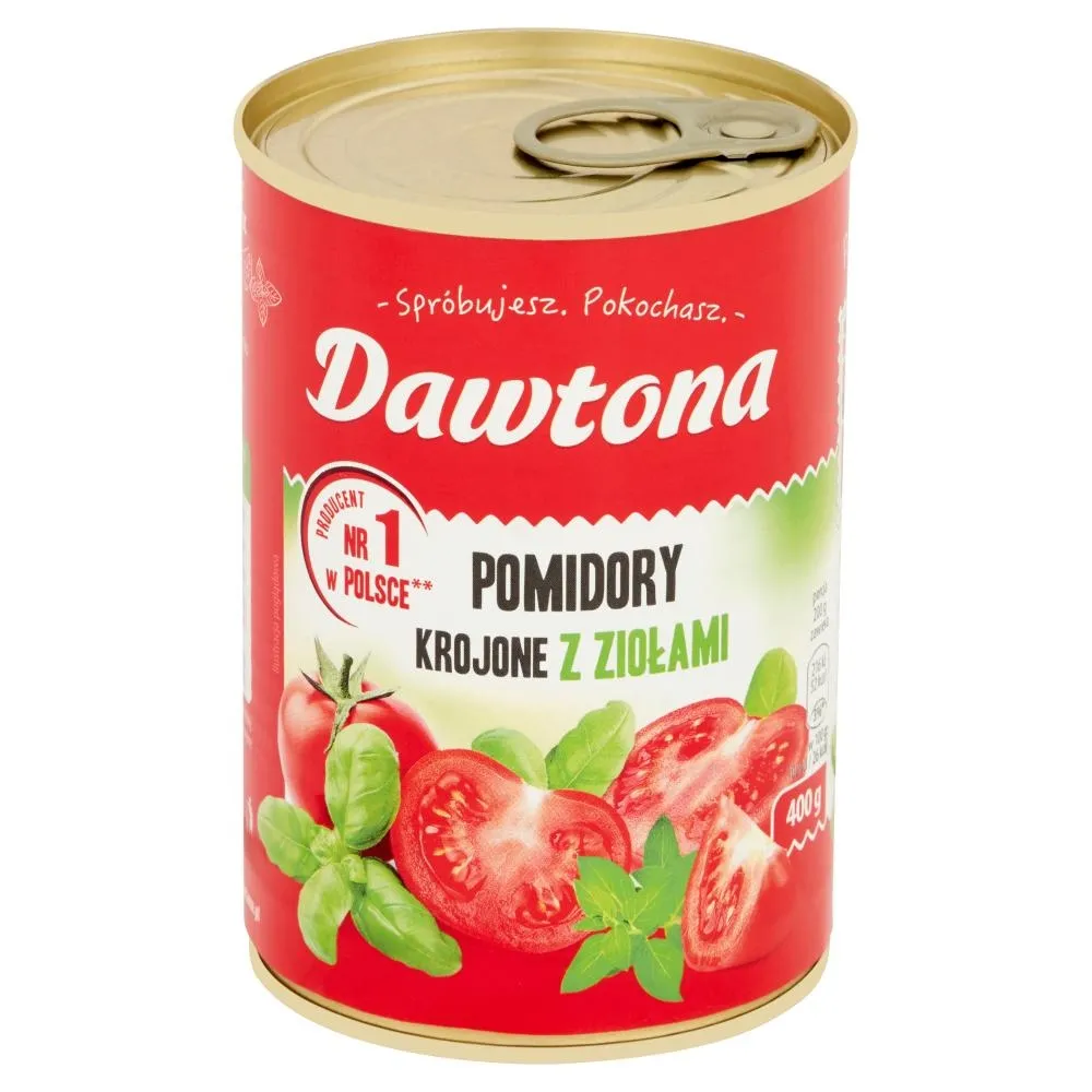 Dawtona Pomidory krojone z ziołami 400 g