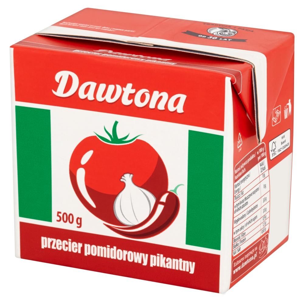 Dawtona Przecier pomidorowy pikantny 500 g