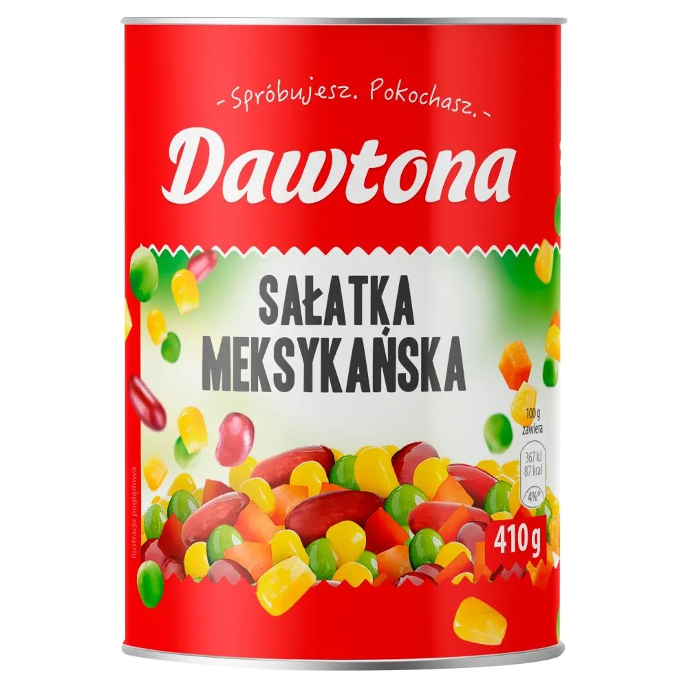 Dawtona Sałatka meksykańska 410 g