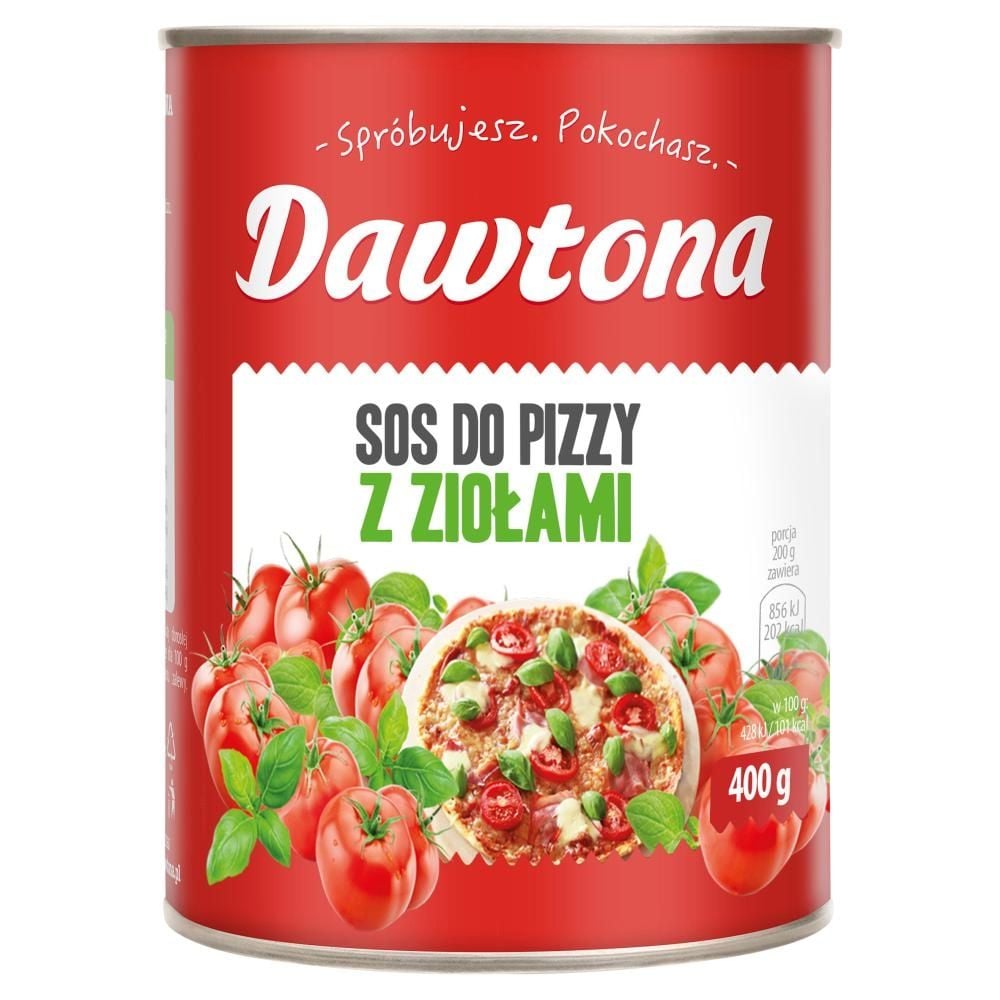 Dawtona Sos do pizzy z ziołami 400 g