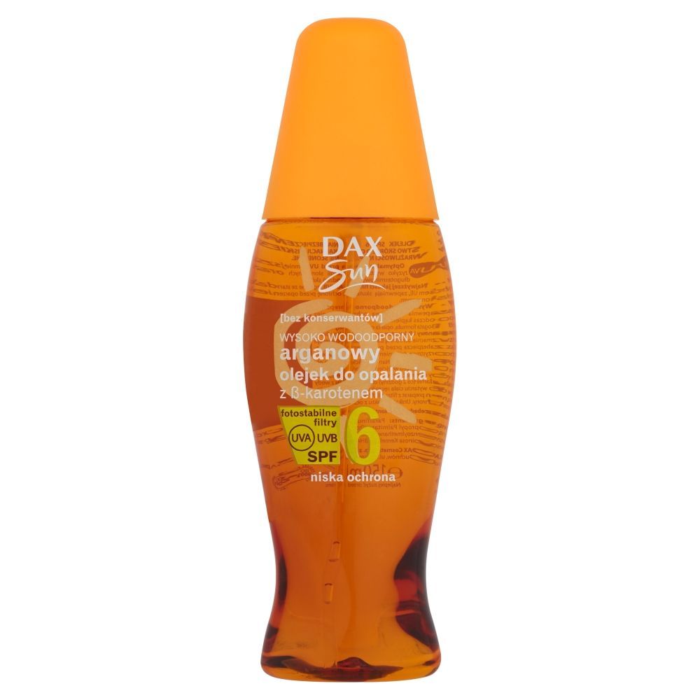 Dax Sun Arganowy olejek do opalania z ß-karotenem SPF 6 150 ml