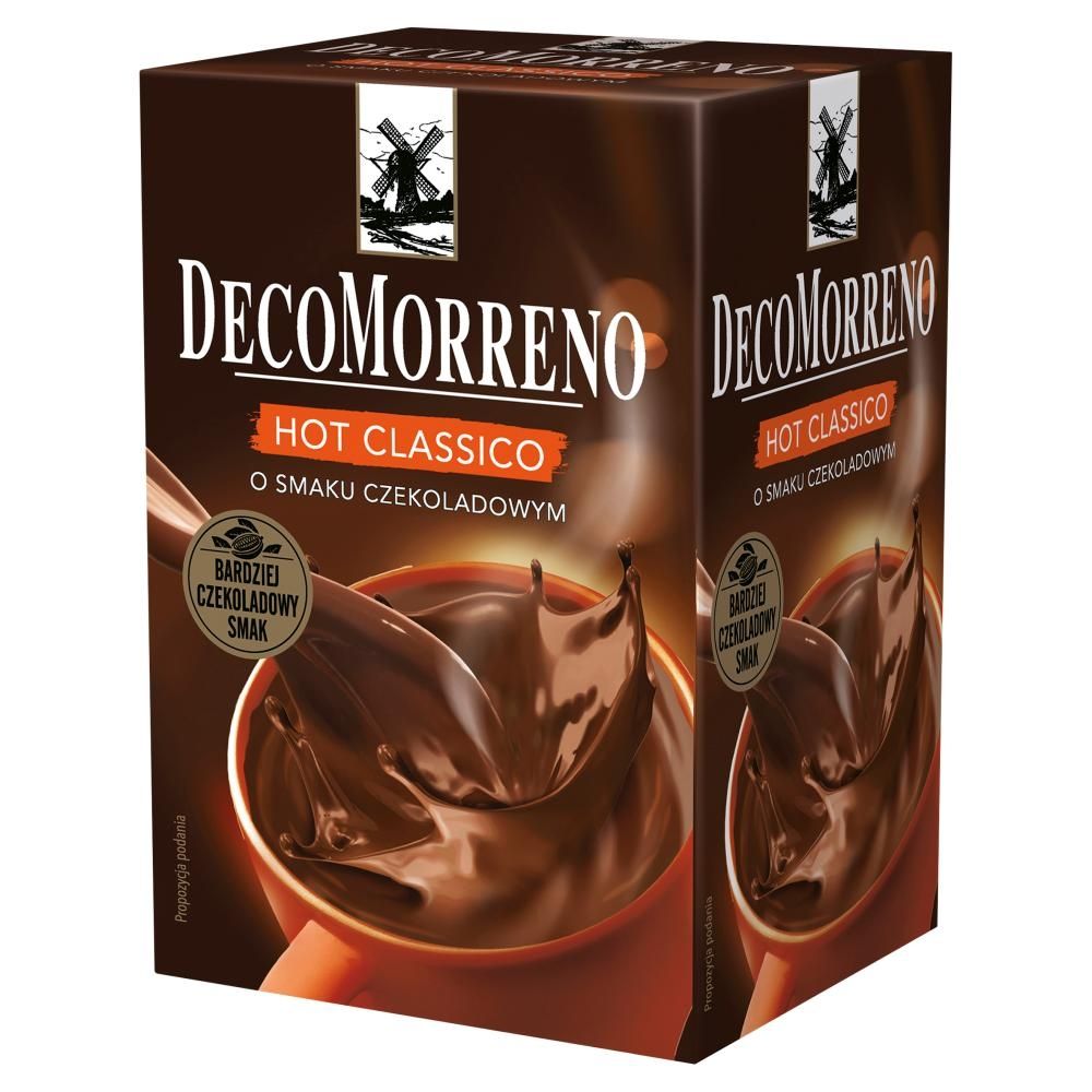 DecoMorreno Hot Classico Napój instant o smaku czekoladowym 250 g (10 x 25 g)