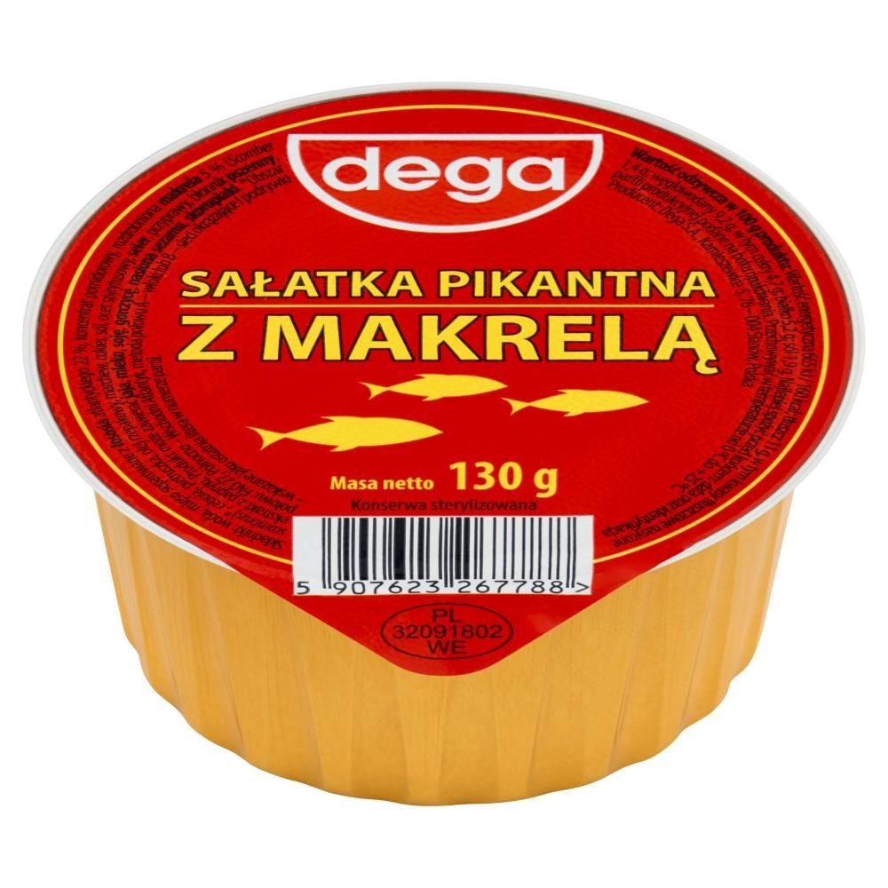 dega Sałatka pikantna z makrelą 130 g