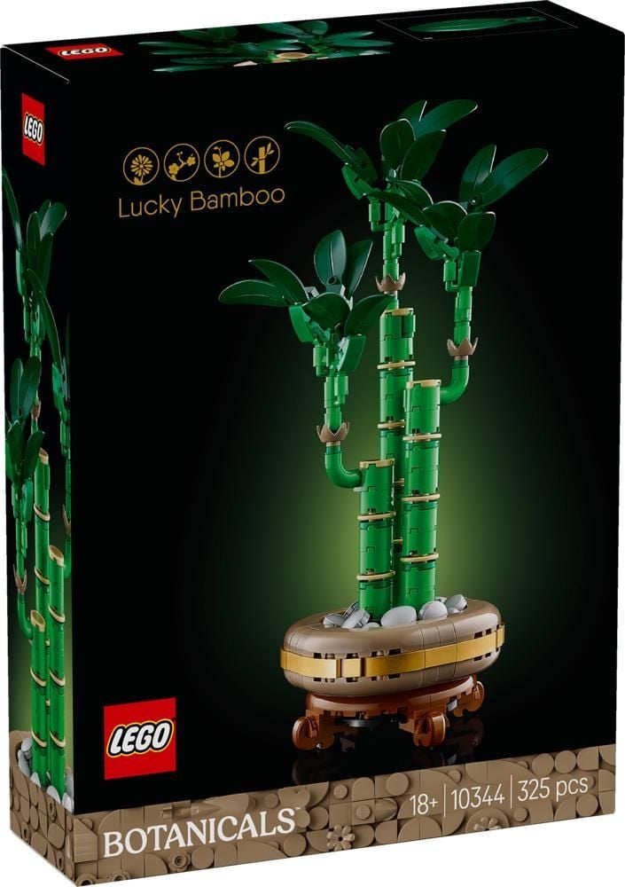 Dekoracyjna roślina LEGO® Botanicals Dracena sandera 10344