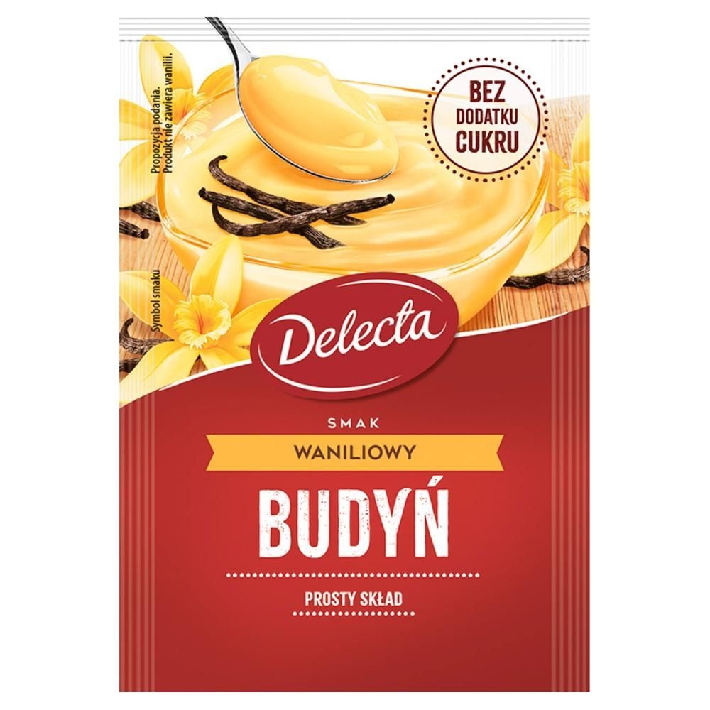 Delecta Budyń smak waniliowy 40 g