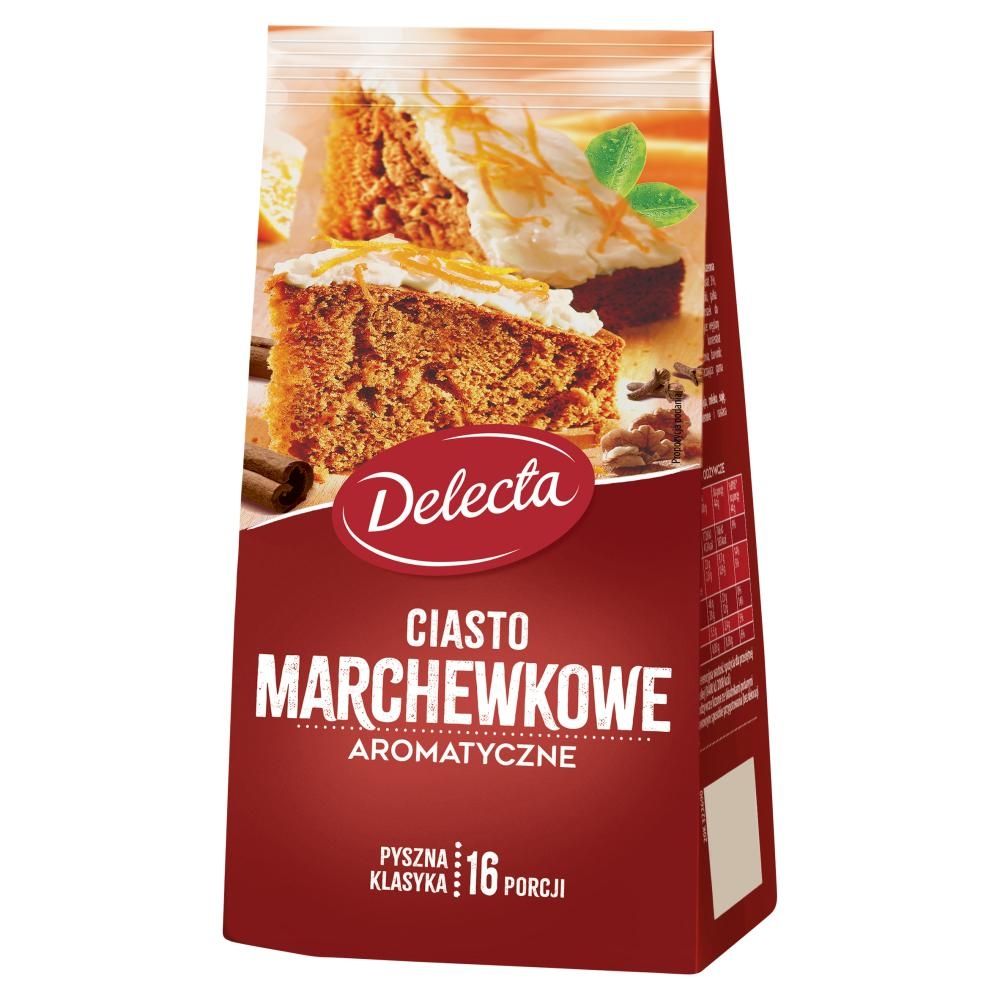 Delecta Ciasto marchewkowe mieszanka do domowego wypieku ciasta 410 g