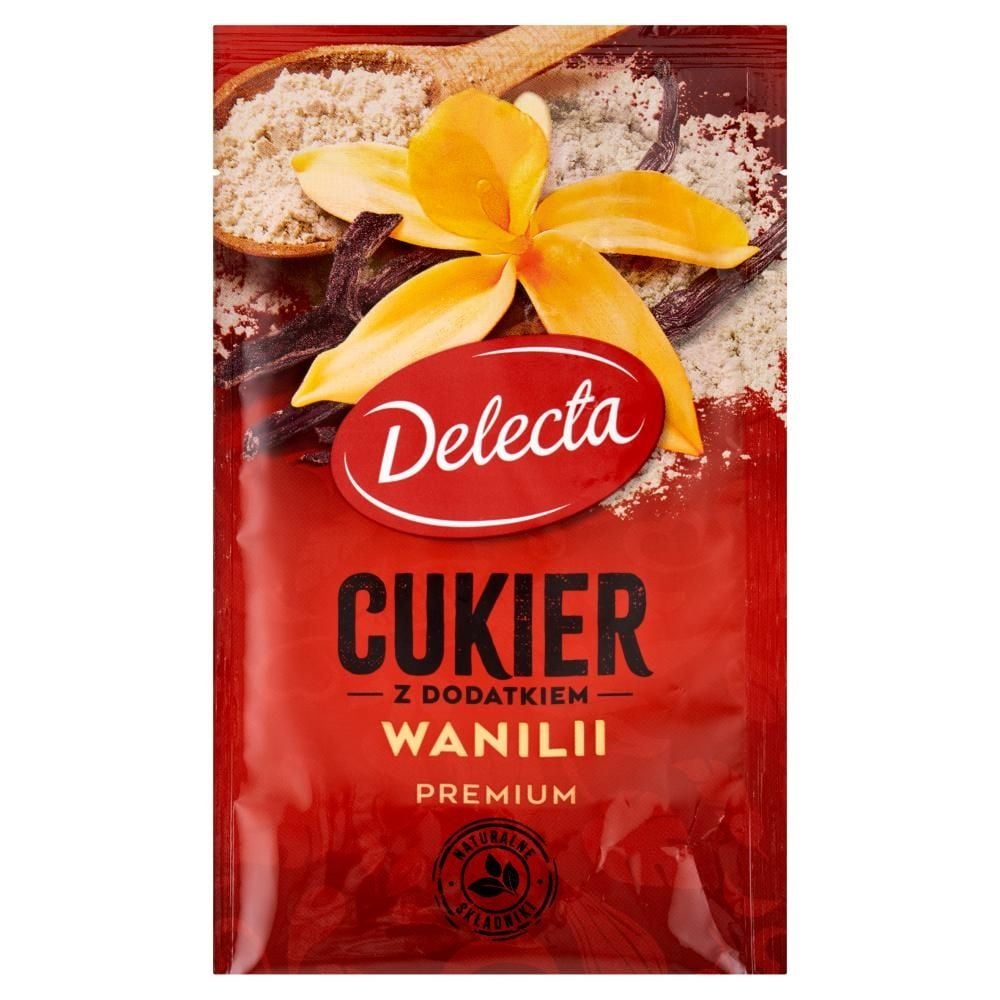 Delecta Cukier z dodatkiem wanilii 12 g