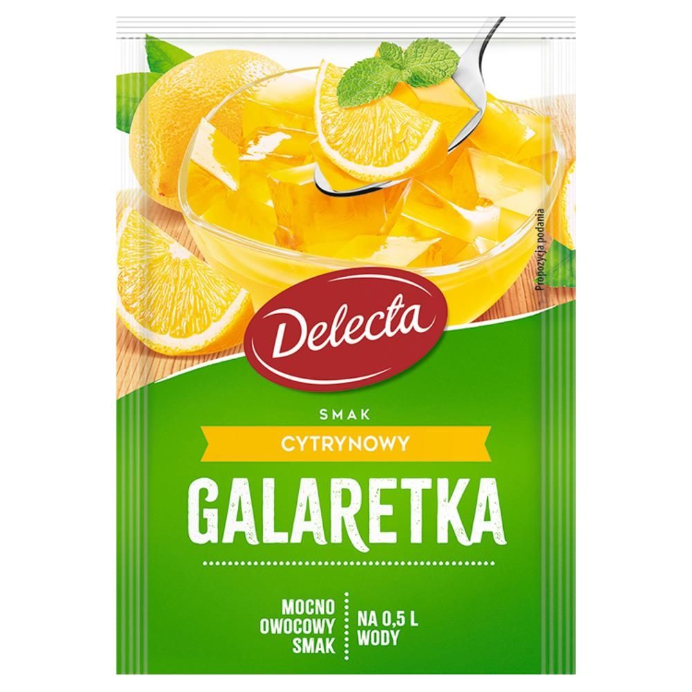 Delecta Galaretka smak cytrynowy 70 g