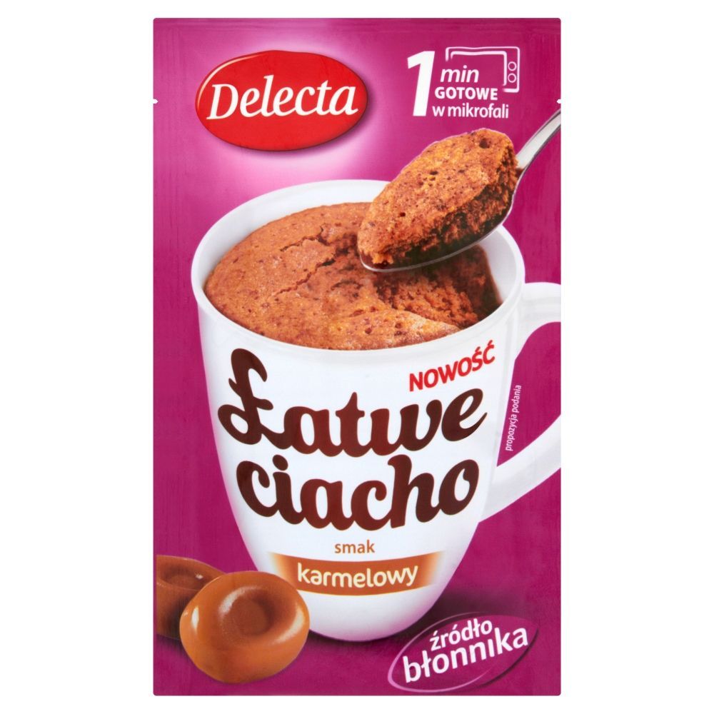 Delecta Łatwe ciacho smak karmelowy 50 g