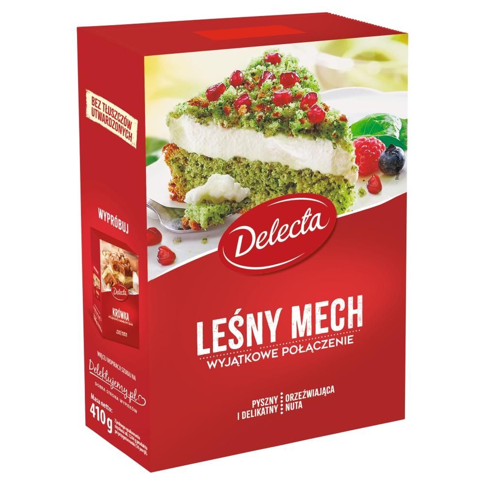 Delecta Leśny mech mieszanka do domowego wypieku ciasta 410 g