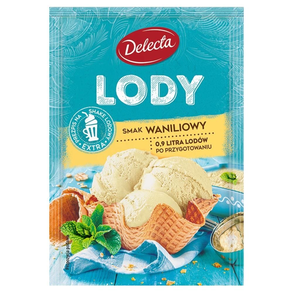 Delecta Lody smak waniliowy 57 g