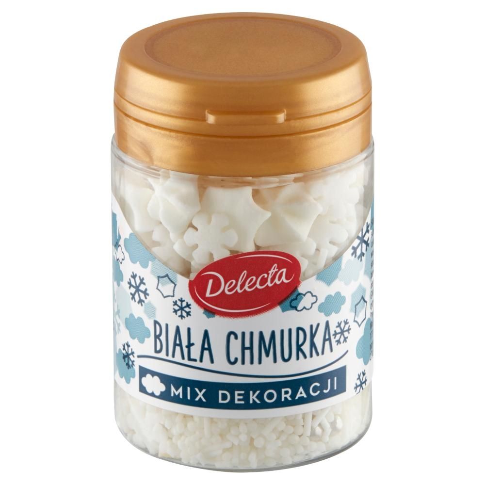 Delecta Mix dekoracji biała chmurka 55 g