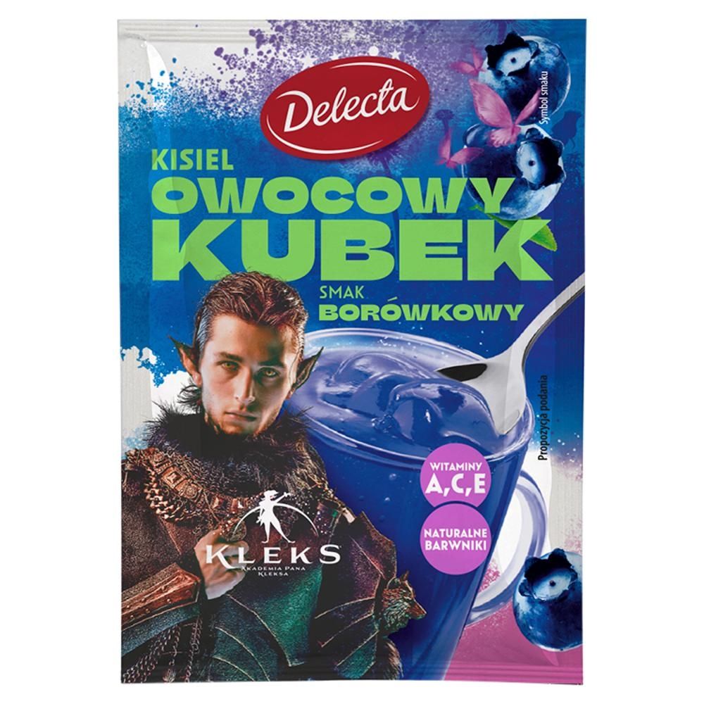 Delecta Owocowy kubek Kisiel smak borówkowy 30 g