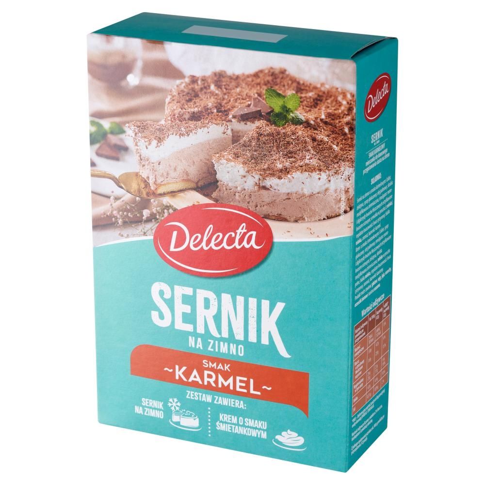 Delecta Sernik na zimno smak karmel 200 g