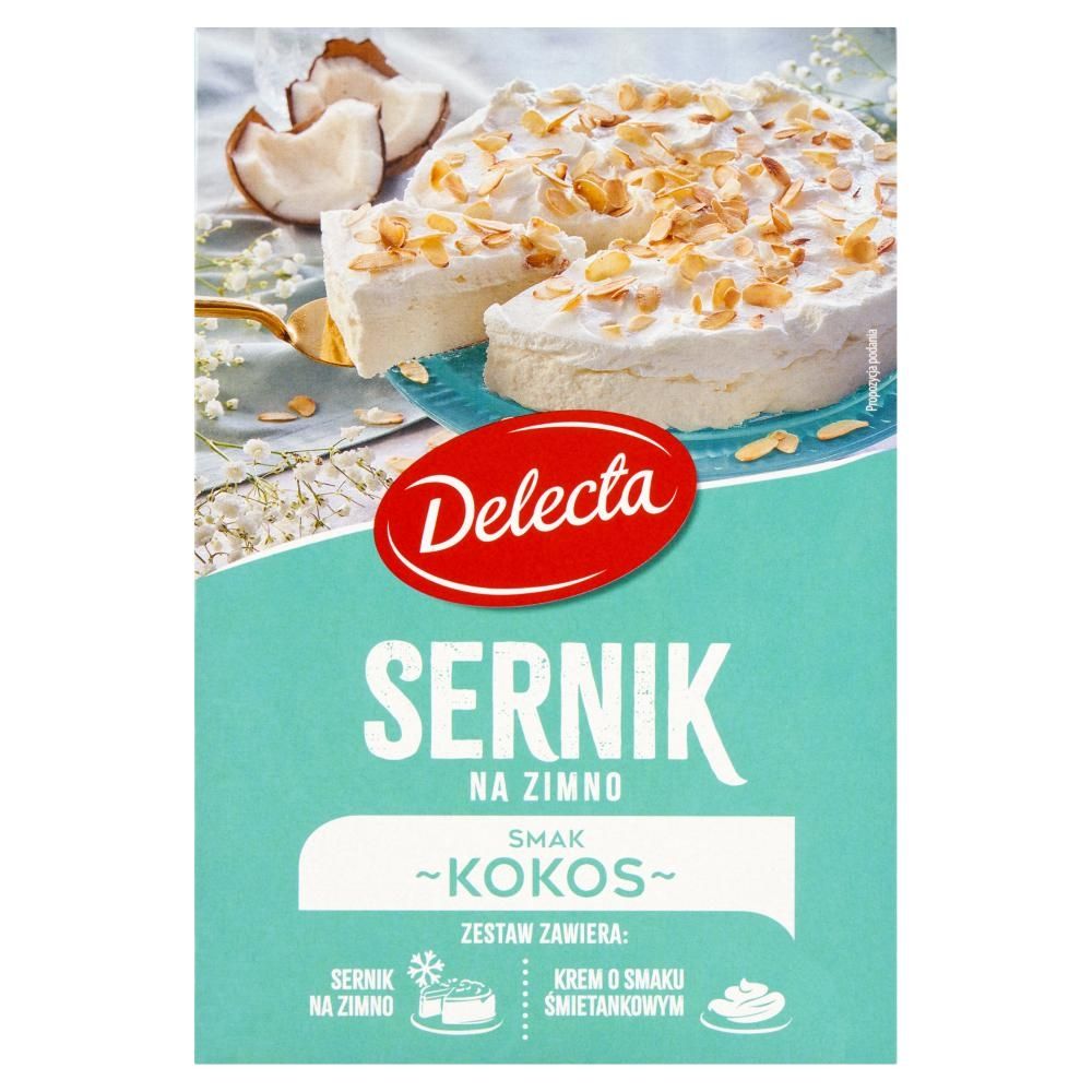 Delecta Sernik na zimno smak kokos 200 g