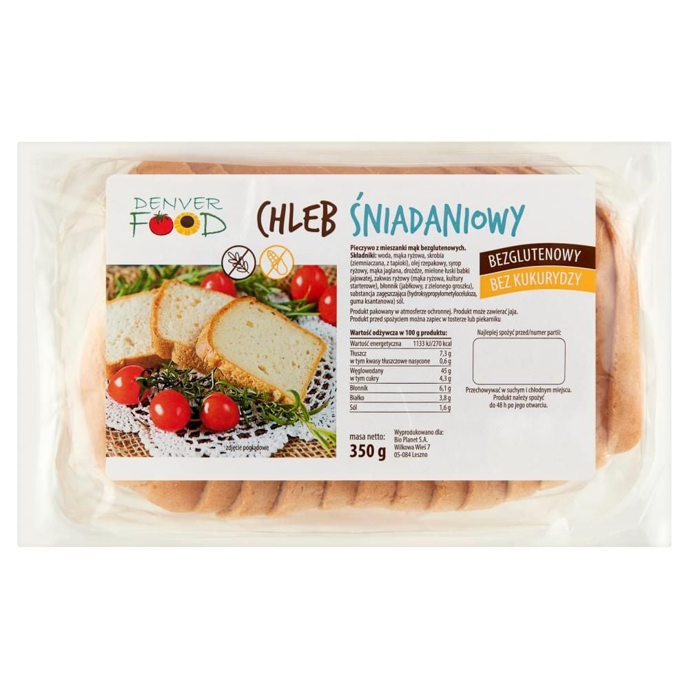 Denver Food Chleb śniadaniowy 350 g