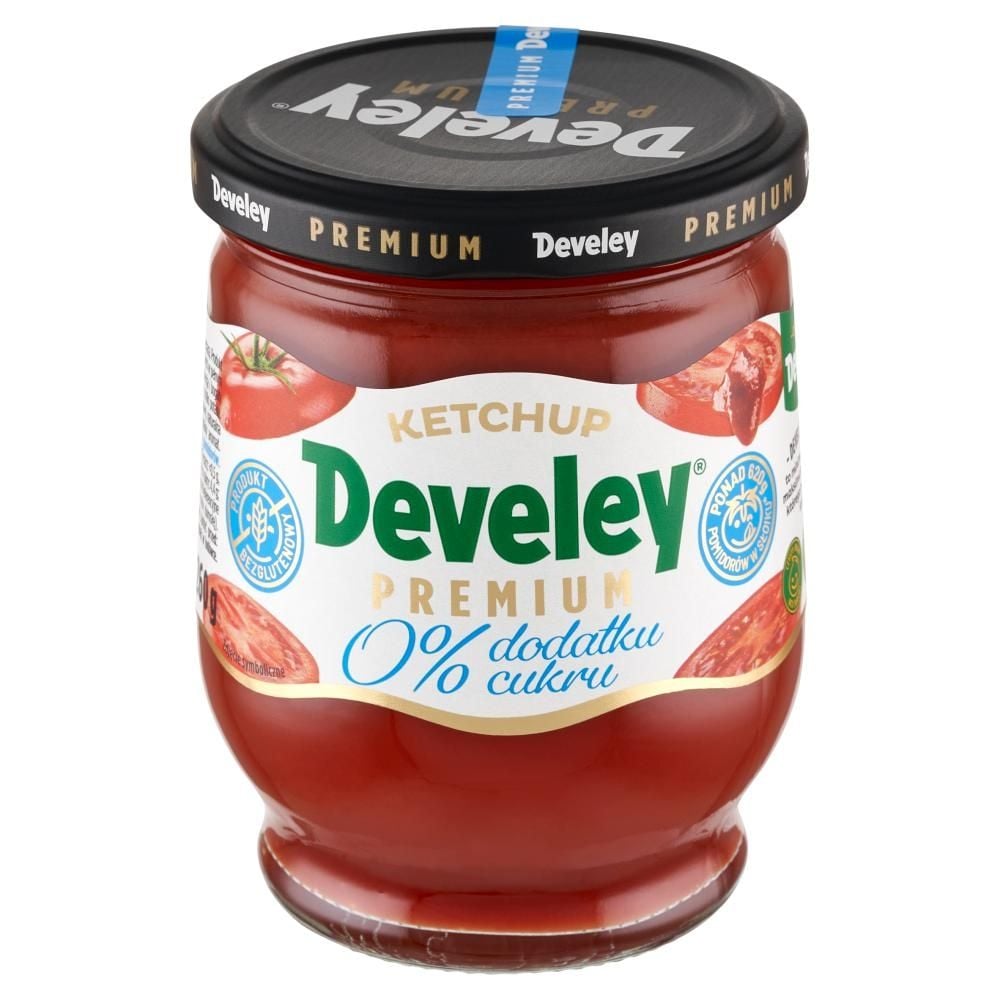 Develey Premium Ketchup 0 % dodatku cukru 260 g