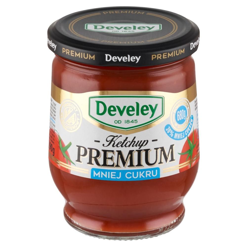 Develey Premium Ketchup mniej cukru 290 g