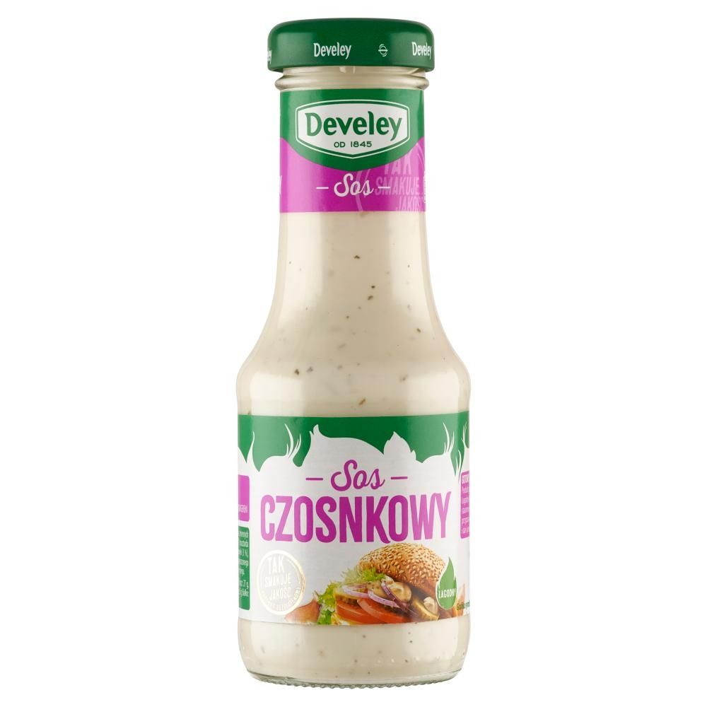 Develey Sos czosnkowy łagodny 200 ml