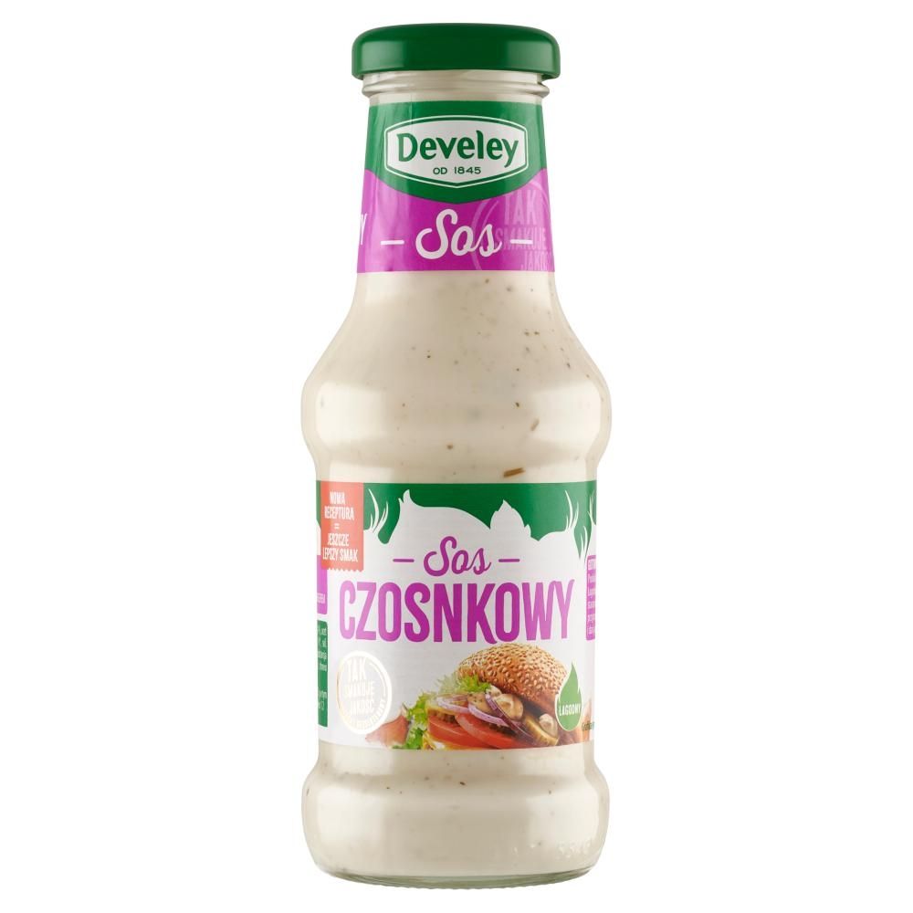 Develey Sos czosnkowy łagodny 250 ml