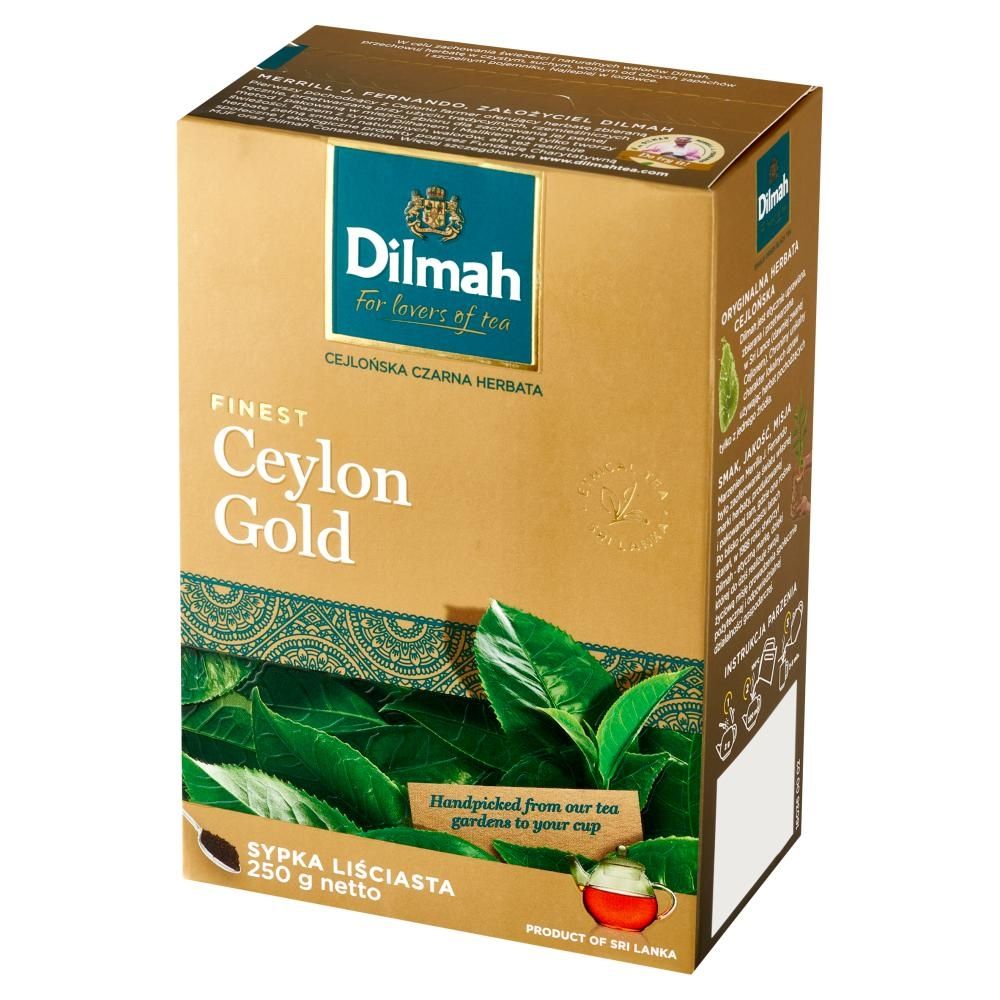 Dilmah Ceylon Gold Cejlońska czarna herbata 250 g