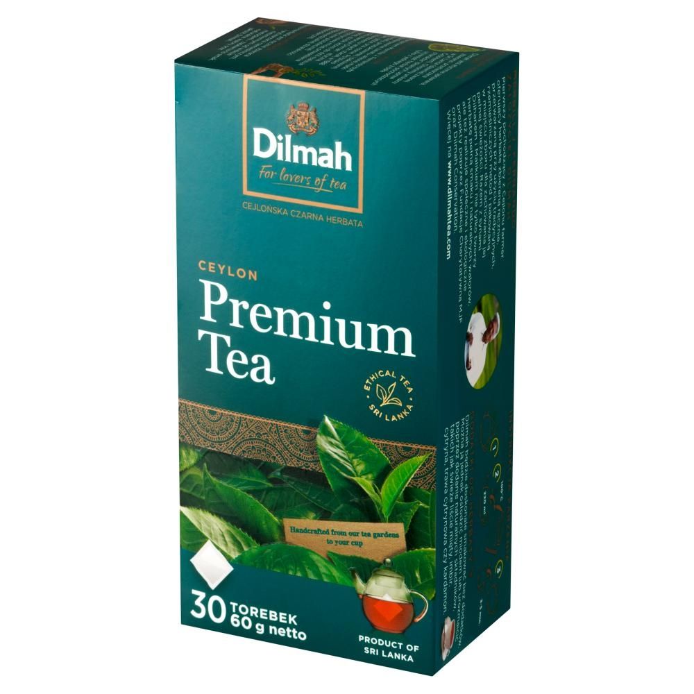 Dilmah Ceylon Premium Tea Klasyczna czarna herbata 60 g (30 x 2 g)