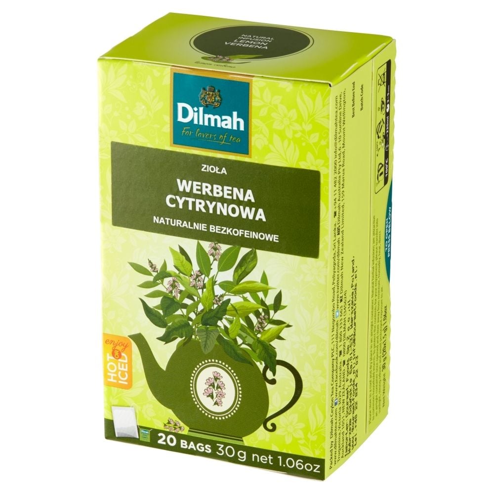 Dilmah Zioła werbena cytrynowa 30 g (20 x 1,5 g)