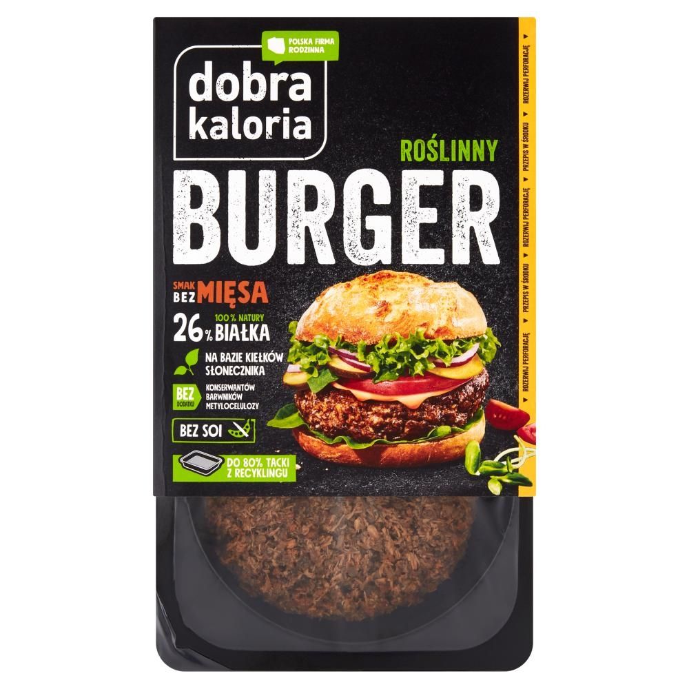 Dobra Kaloria Roślinny burger 170 g (2 sztuki)