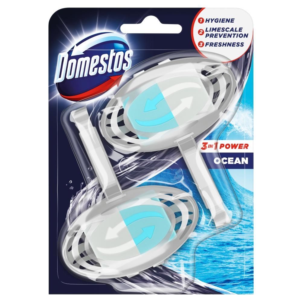 Domestos 3in1 Power Ocean Kostka toaletowa 2 x 35 g