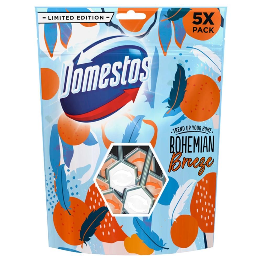 Domestos Power 5 Bohemian Breeze Kostka toaletowa 5 x 55 g