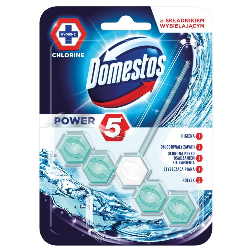 Domestos Power 5 Chlorine Kostka toaletowa 55 g