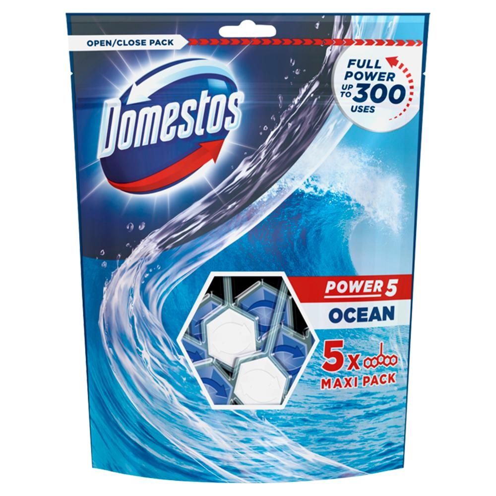 Domestos Power 5 Ocean Kostka toaletowa 5 x 55 g