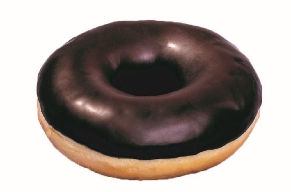 Donut dekorowany kakaową polewą 54 g