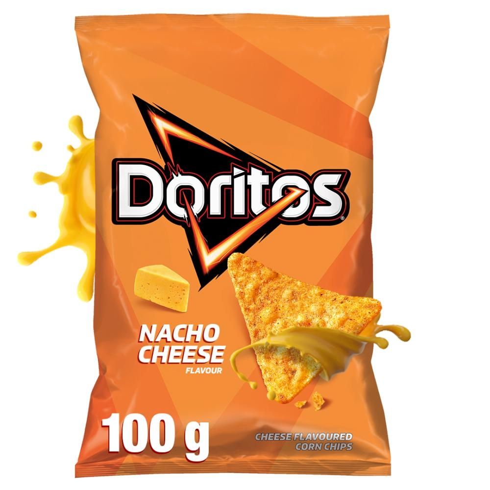 Doritos Nacho Chipsy kukurydziane o smaku serowym 100 g